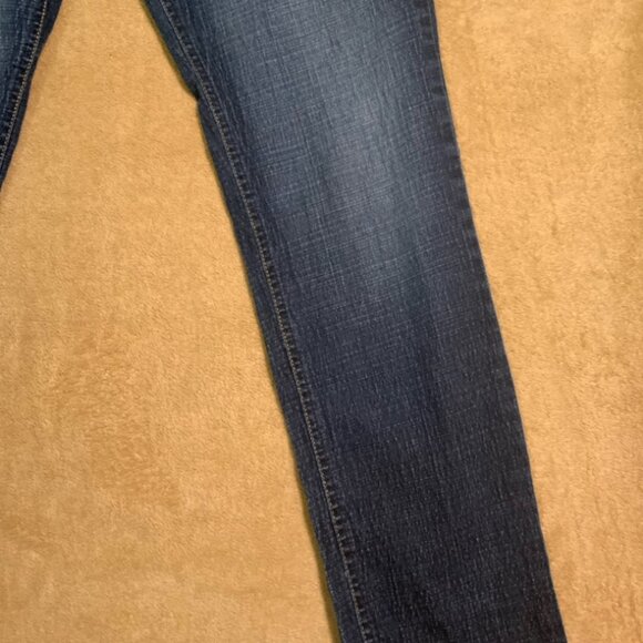 LEI Blue Jeans Juniors 15 Ashley Louise Skinny Distressed Stonewash Pocket (C) - Picture 4 of 13